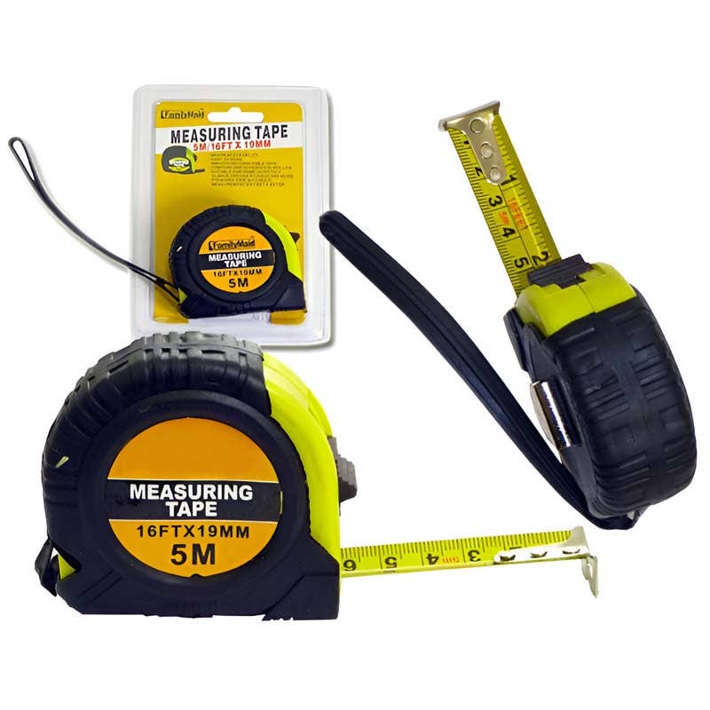 Deluxe Import Trading - Wholesale Ruler - 16ft Tape Measure with Strap0