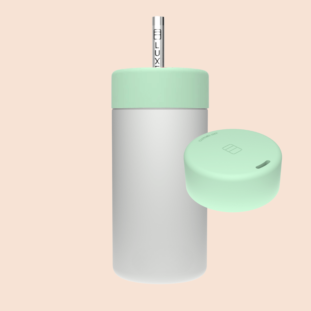 Luxey Cup – wholesale Isolerade dryckesvaror – GRÅ - Duo Switch Rostfritt Stål Mugg 12oz4