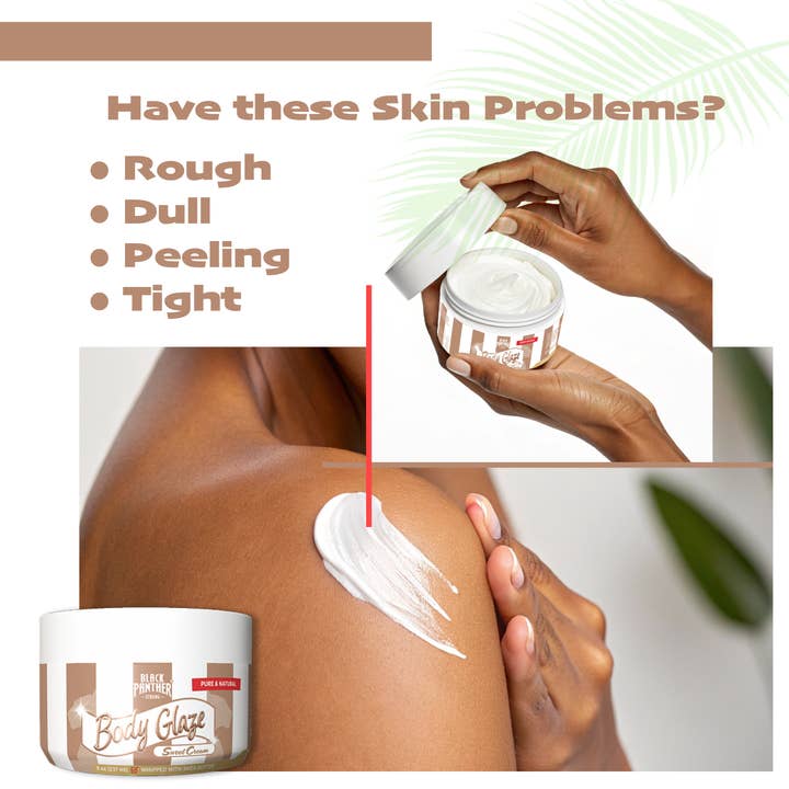 blackpantherstrong - Wholesale Body Balm/Butter - Body Glaze Body Butter Souffle 8 oz By Black Panther 4