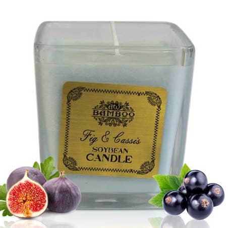 Soy Wax Candles - Fig and Blackcurrant for wholesale by AW Artisan
