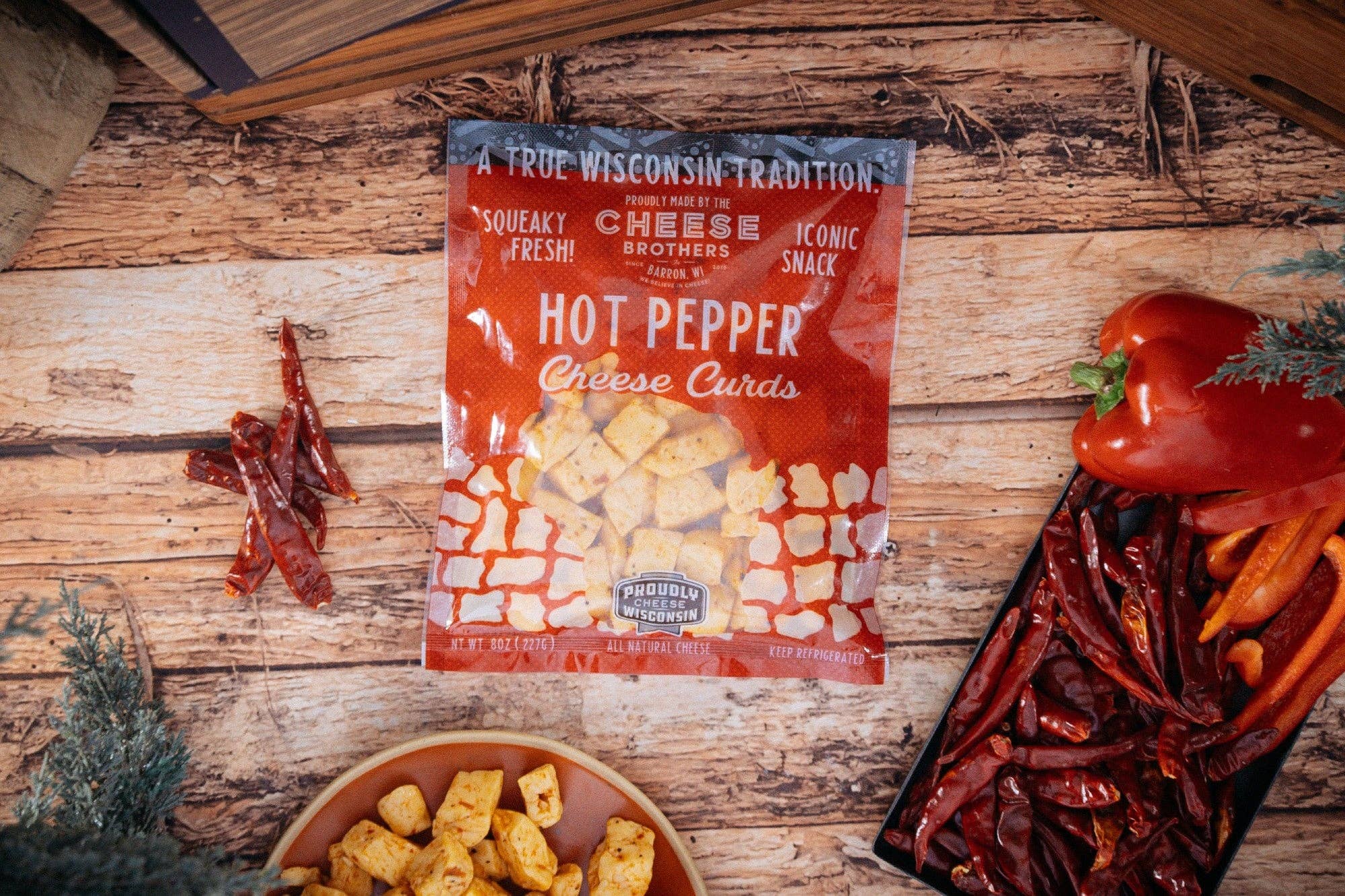 Cheese Brothers - Wholesale Cheese - Hot Pepper Cheese Curds