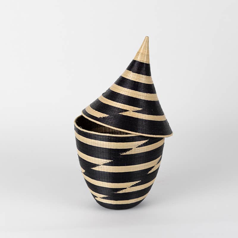 Villages Wholesale - Wholesale Basket - Traditional Rwandan Peace Basket (2 Patterns)