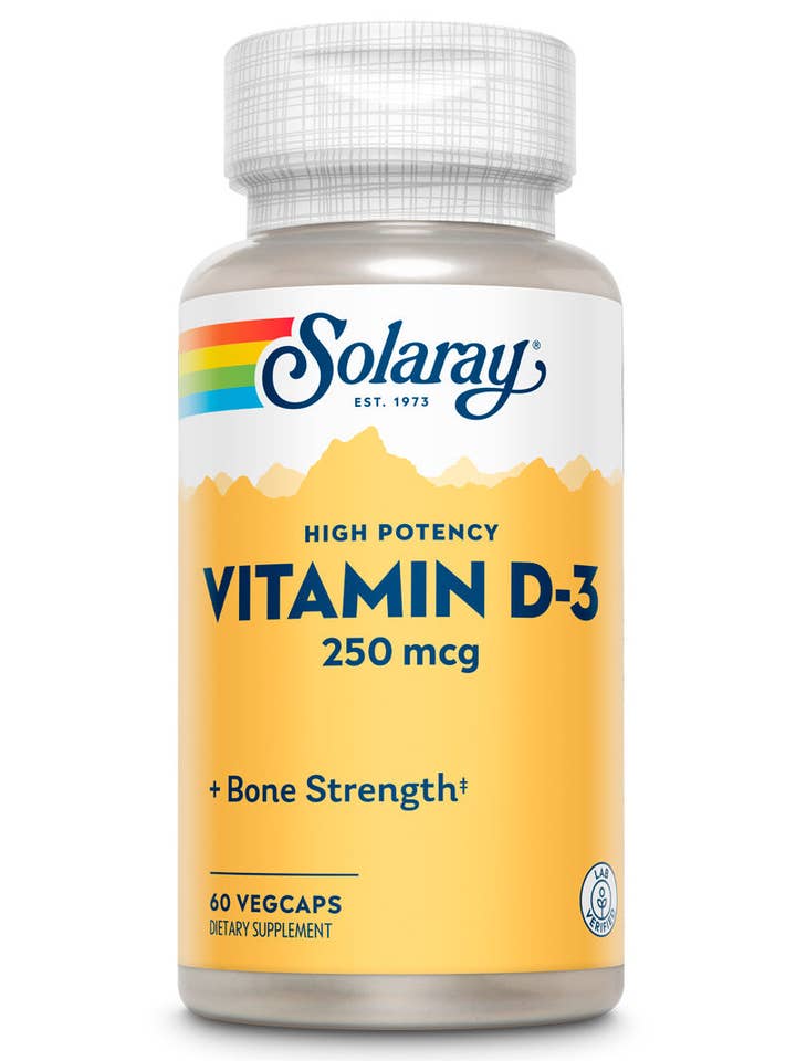 Super Strength Vitamin D-3 250mcg for wholesale by Solaray