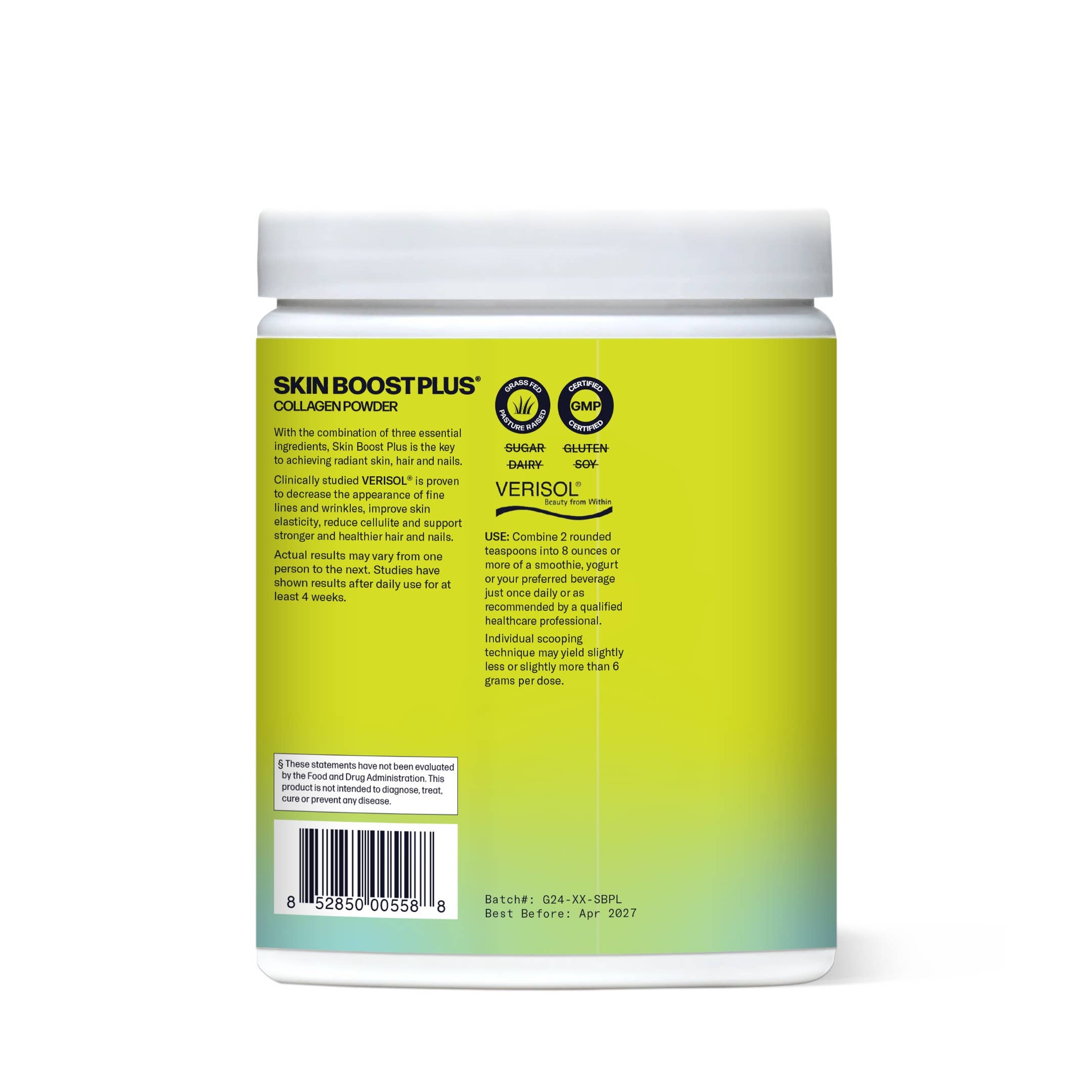 Sparkle Wellness - Wholesale Oral Supplement/Vitamin - Skin Boost Plus Collagen Powder (No Flavor) [50-serves]1