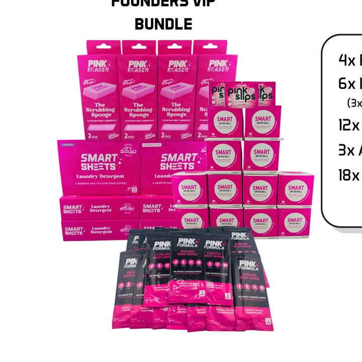 Famille et amis - Forfait VIP pour la vente par Pink Formula