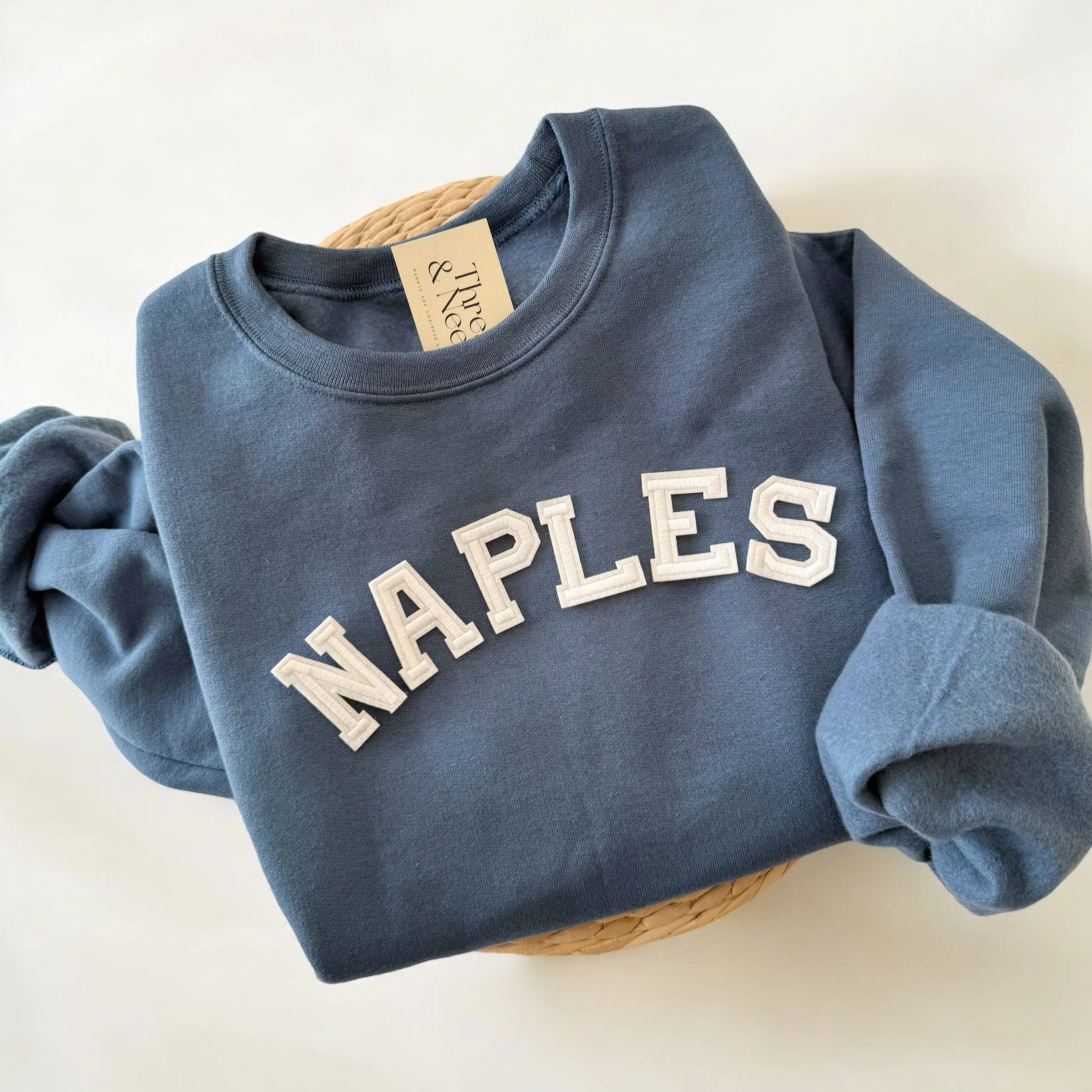 Threads And Needles, INC. - Vente Sweat-shirt à imprimés – femme - Sweatshirt NAPLES Floride2