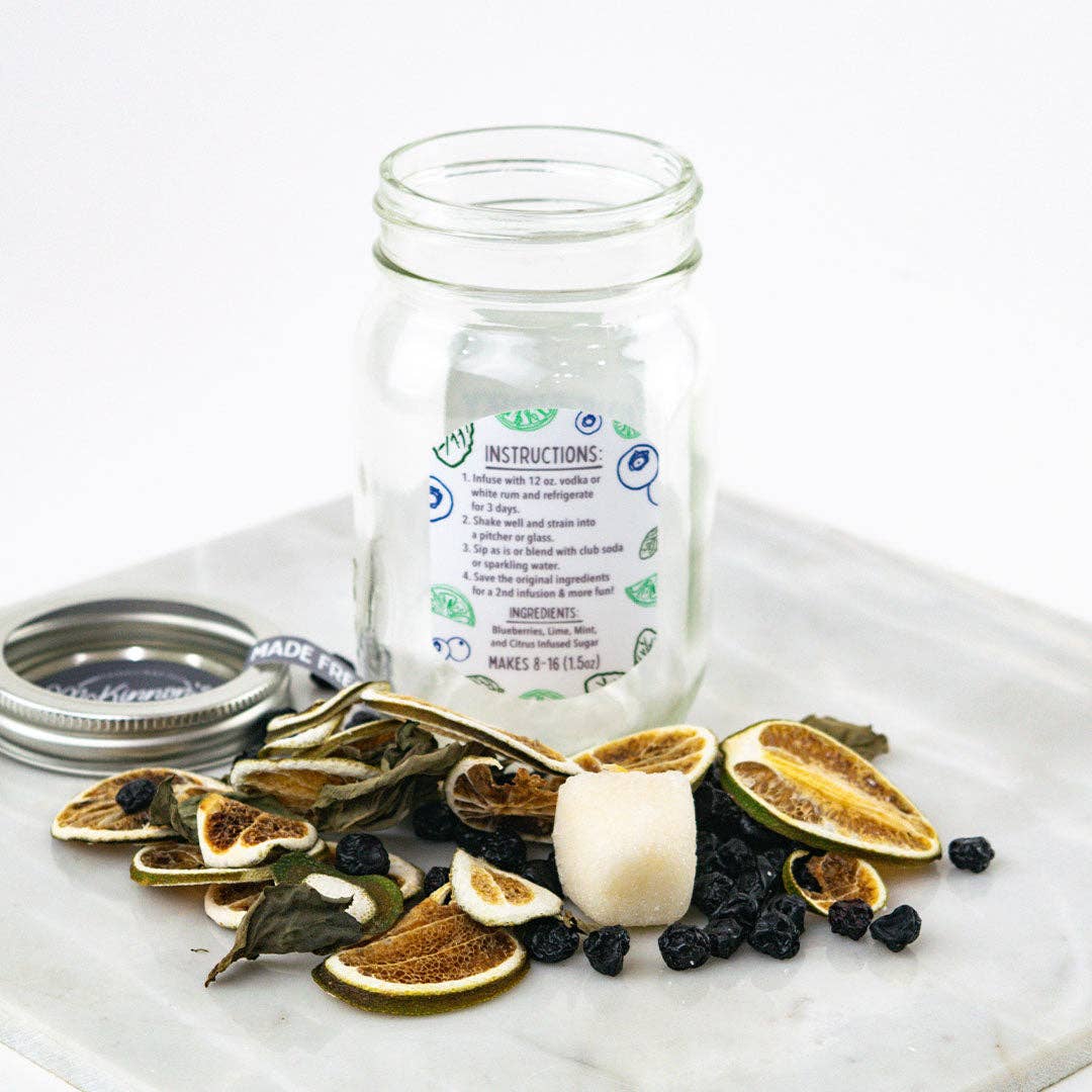 McKinnon's Dry Craft Cocktails - Wholesale Cocktail Mix/Syrup - Blueberry Mojito2