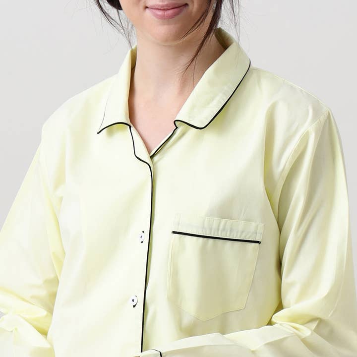 Little West Street - Venta al por mayor Conjunto de ropa para dormir - Mujer - Conjunto de pijama amarillo Sunshine Mujer