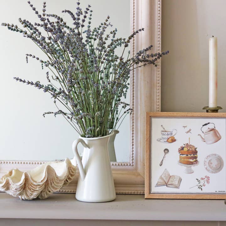 Illustrated poster - Tea time - multi formats for wholesale by Les Mirliflores - Illustration