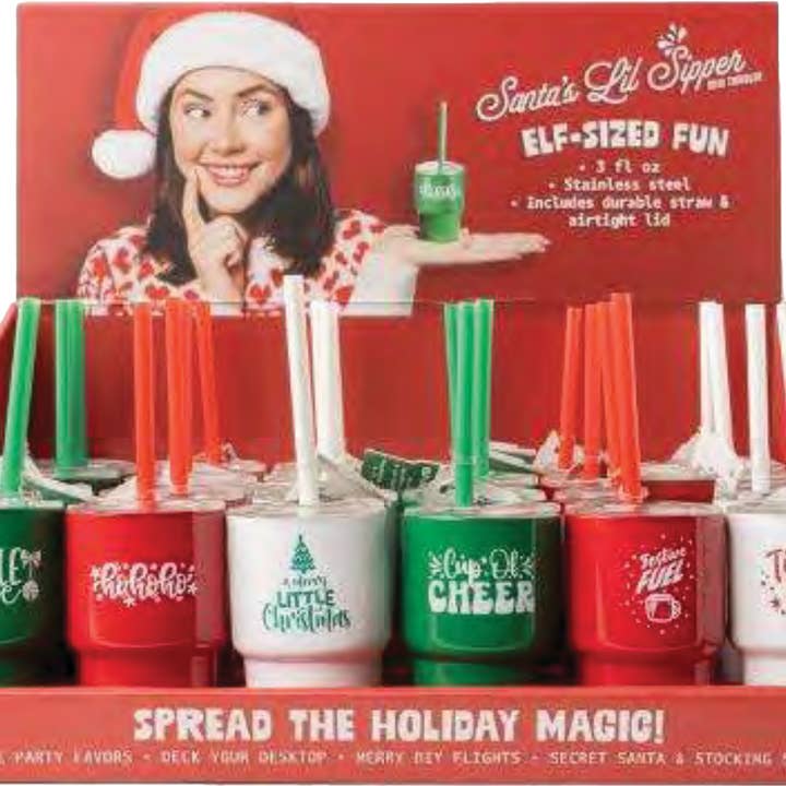 ET Products - Wholesale Insulated Mug/Tumbler - Holiday Mini Tumblers 24-Unit Display0
