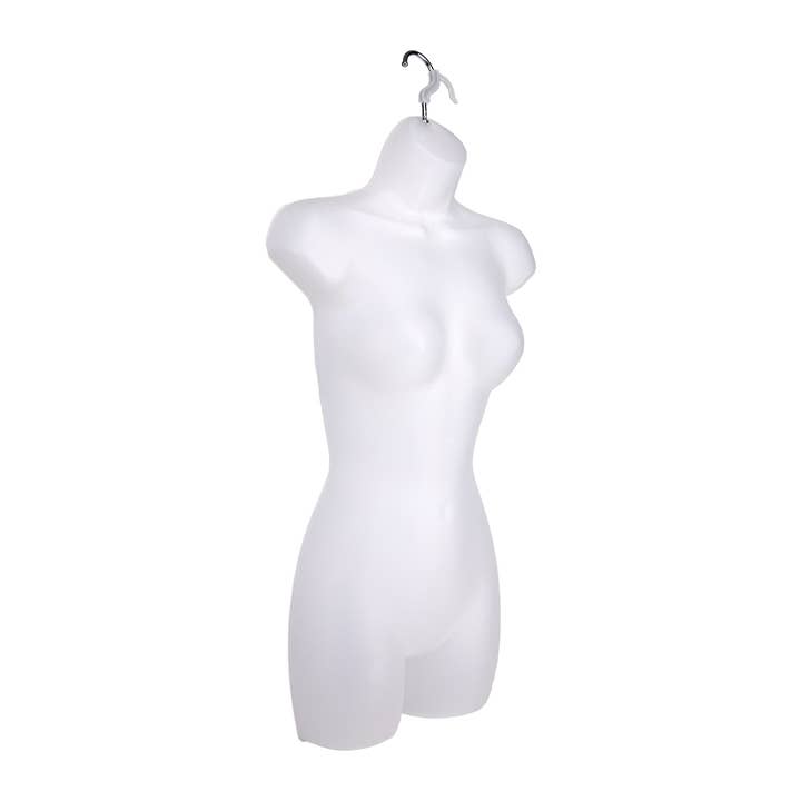 Store Supply Warehouse - Wholesale Mannequin - Female Molded Shapely Form With Hook2