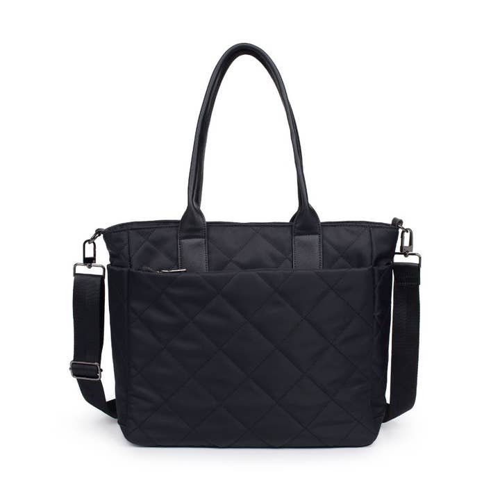 Sol and Selene - Wholesale Tote Bag - Women's - Motivator East West Quilted Nylon Tote
