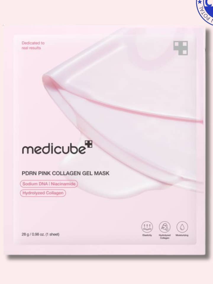 MEDICUBE - PDRN Pink Collagen Gel Mask - Masque gel au collagène pour la vente par YEOSKIN