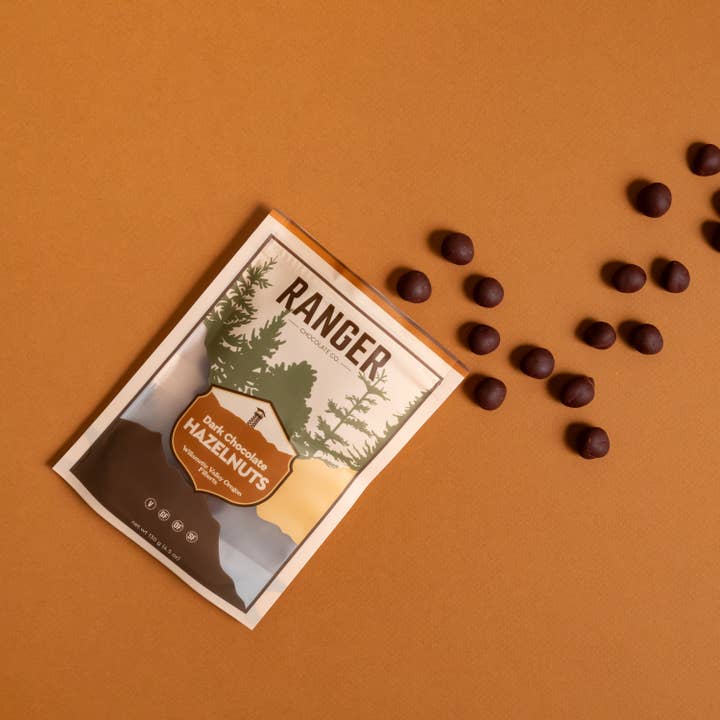 Ranger Chocolate Co. - Wholesale Chocolate Covered Sweets - Dark Chocolate Hazelnuts3