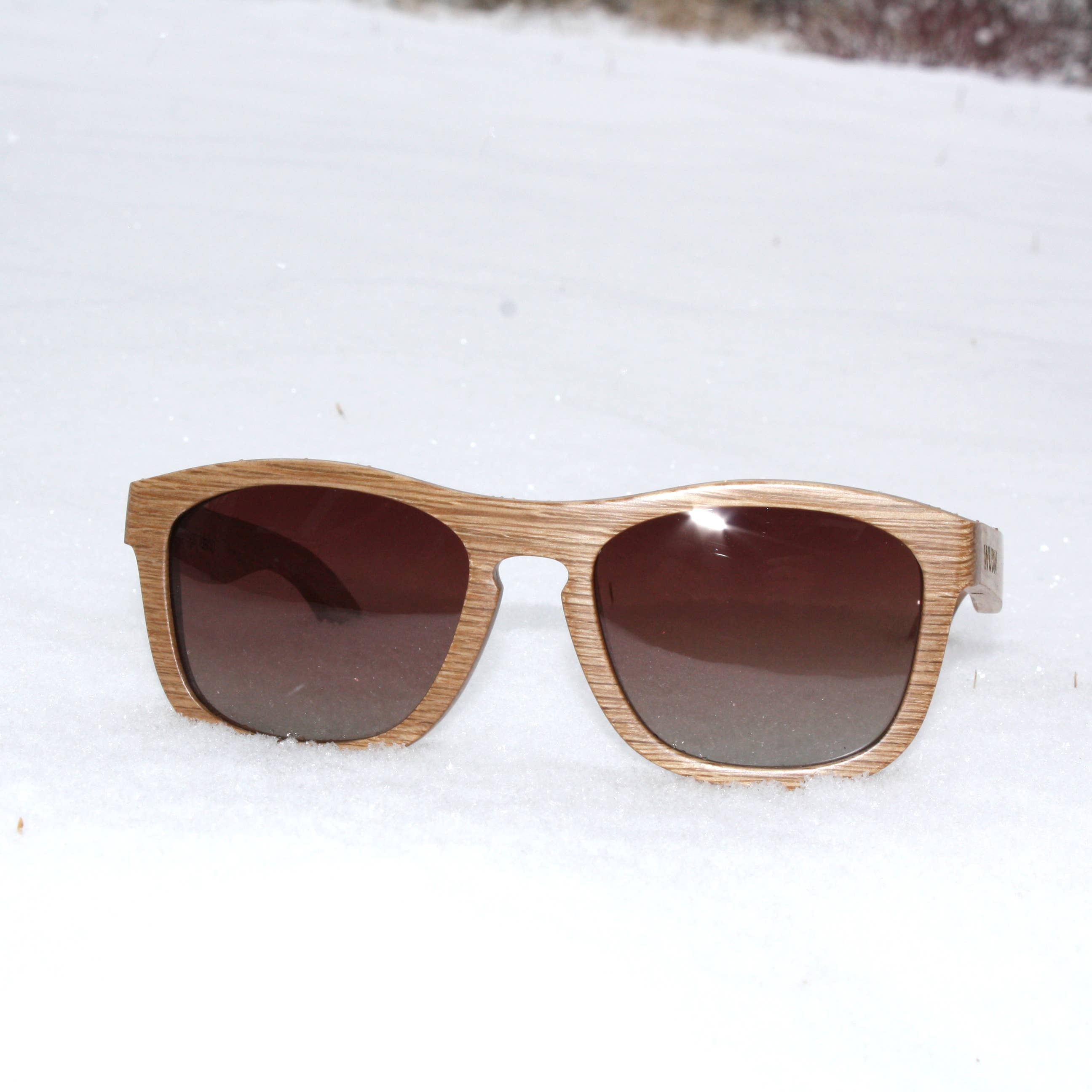 WUDN Handcrafted - Wholesale Sunglasses - Unisex - Real Zebra All Wood Jacks Sunglasses by WUDN7