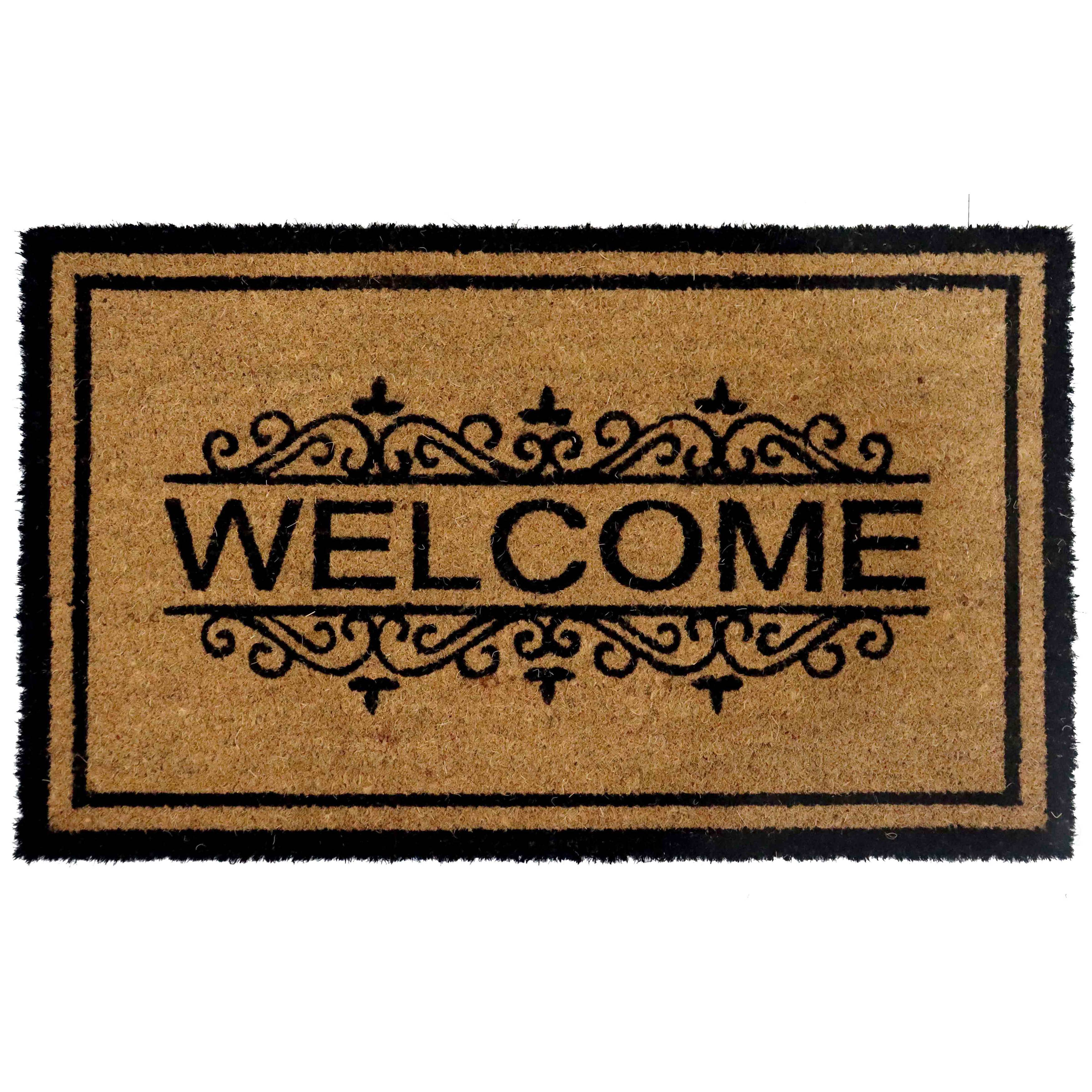 Quickway Imports – wholesale Door mat – Heavy Duty Coco Coir Doormat  18x30"9