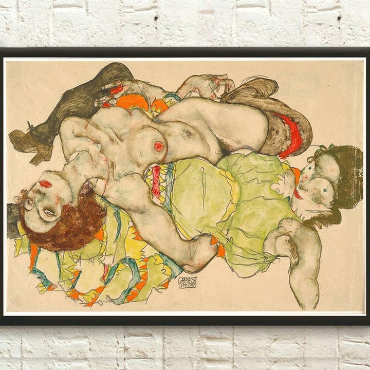 Egon Schiele Female Lovers Art Print - Schiele Artwork and other Purchase Wholesale größte brettspiele. Free Returns & Net 60 Terms on Faire trending on Faire.