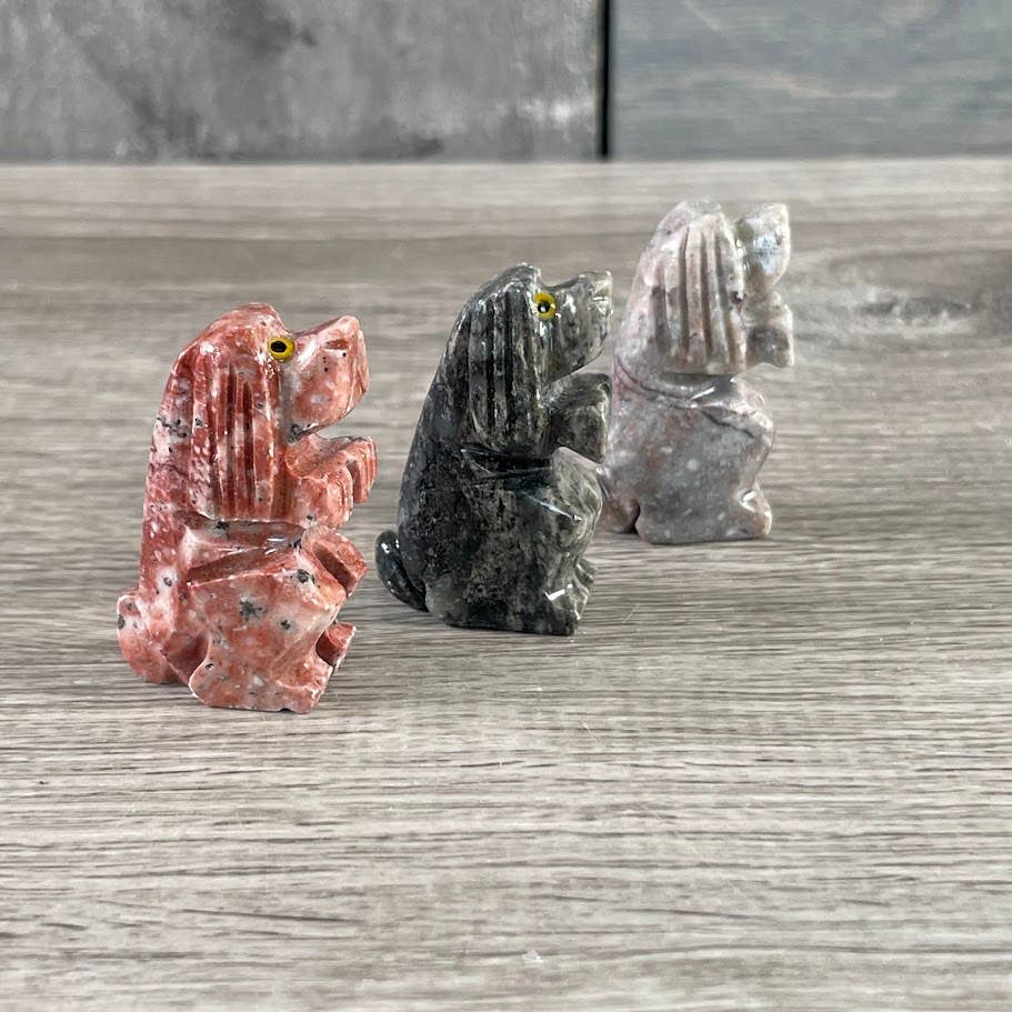 Keystone Crystals – wholesale Dekorativ statyett – Soapstone-djur53