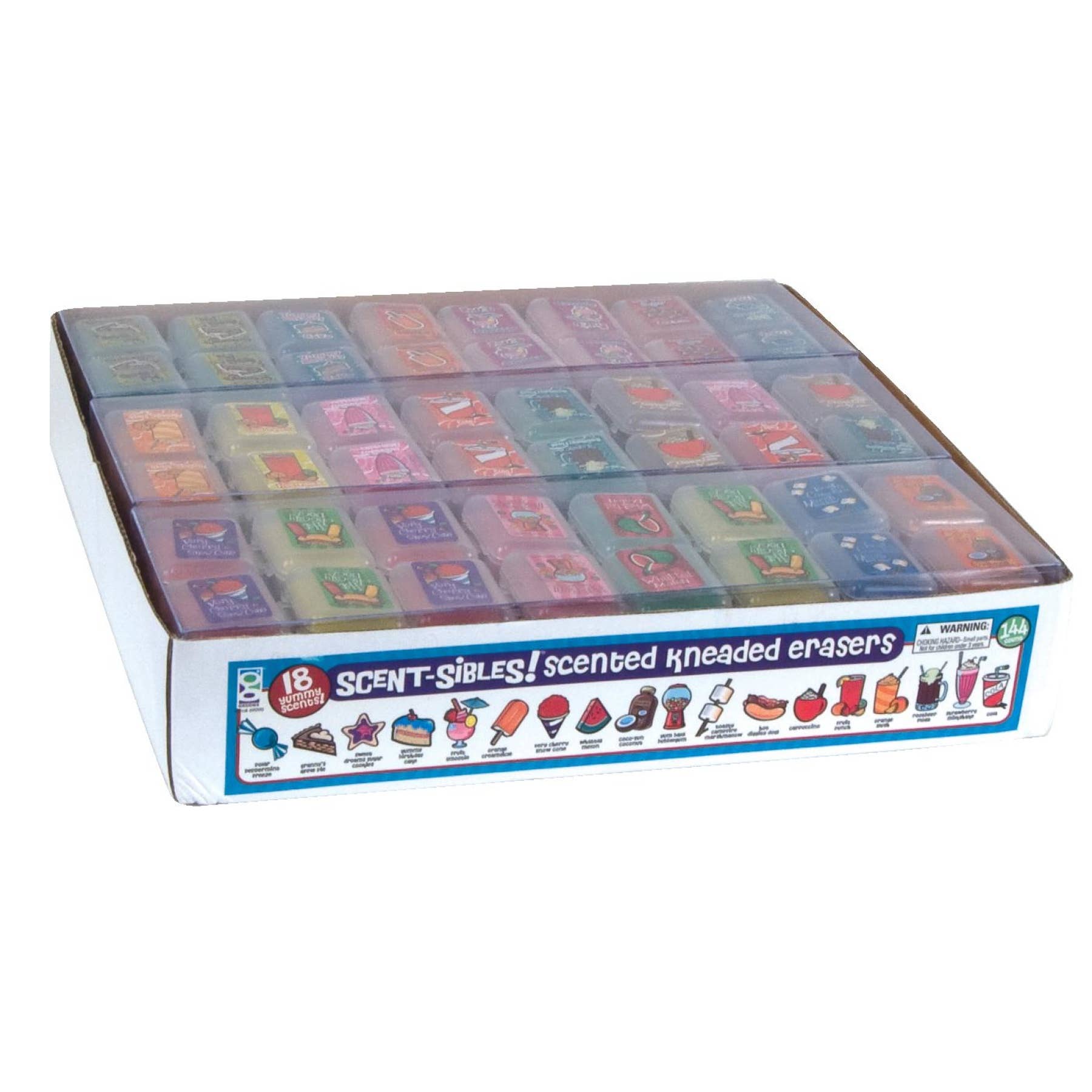 Geddes - Vendita all'ingrosso Gomma da cancellare - GOMMA IMPASTATA SCENT-SIBLES 144/DSP2