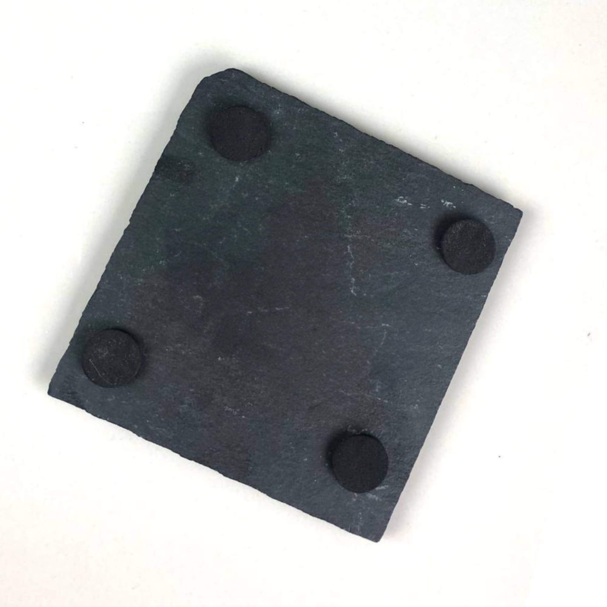 eBuyGB Craft Blanks - Vente Sous-verre - Sous-verre carré en ardoise gravé « 2004 Année de la légende »1