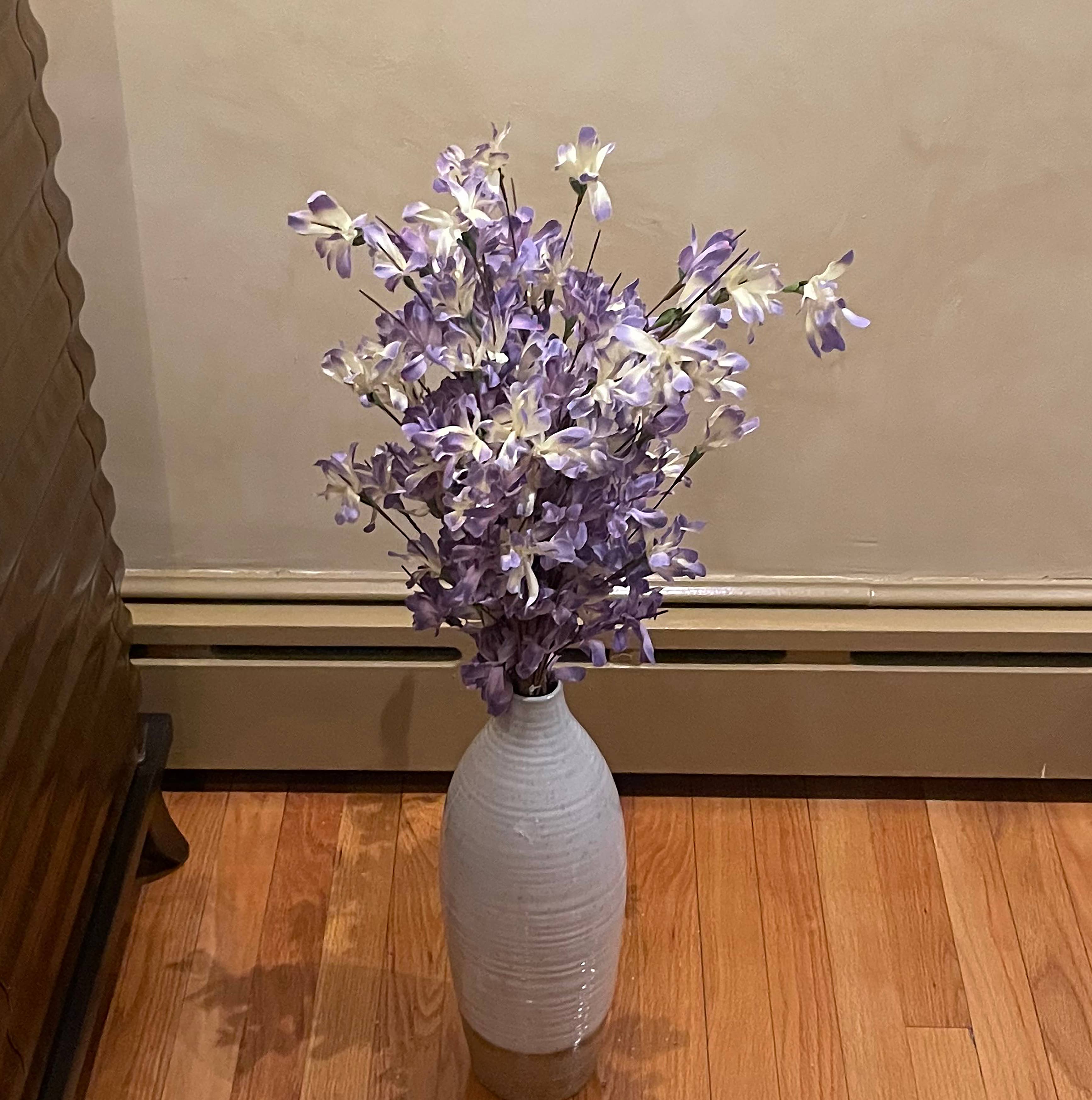 WORTH IMPORTS - Wholesale Artificial Flowers - 31" Spring Flower Spray, Purple1