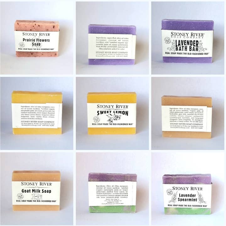 Our Best Sellers Soap Bundle for wholesale by Stoney River Soaps