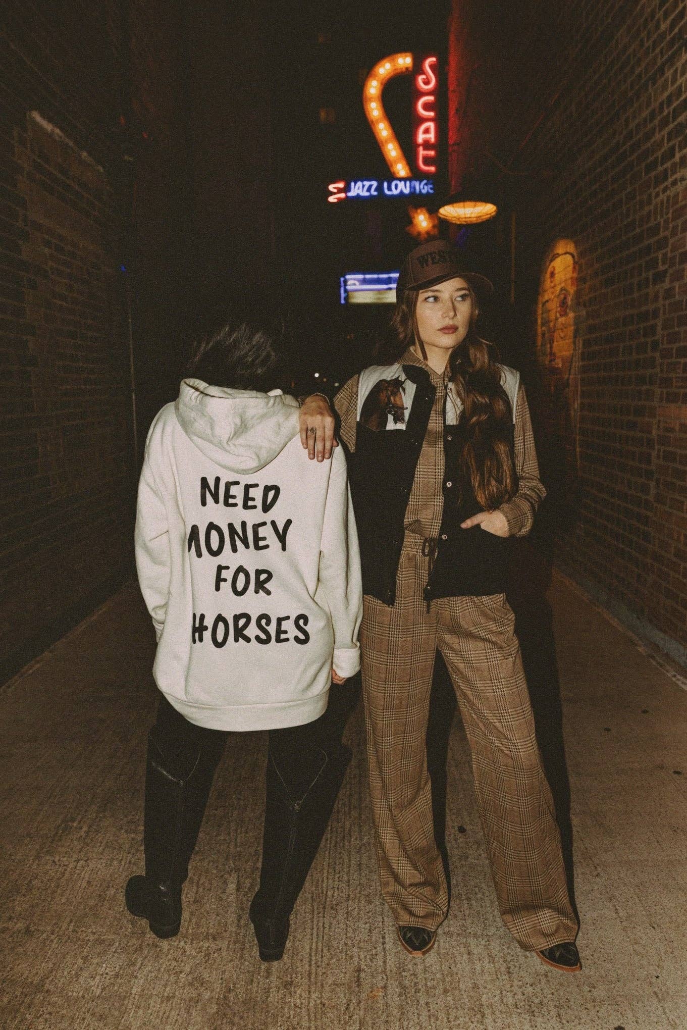 Rodeo Hippie - Wholesale Lounge Set - Women's - HORSE WITH NO NAME PLAID SWEAT SET (Pre-pack 2/2/2/1)8