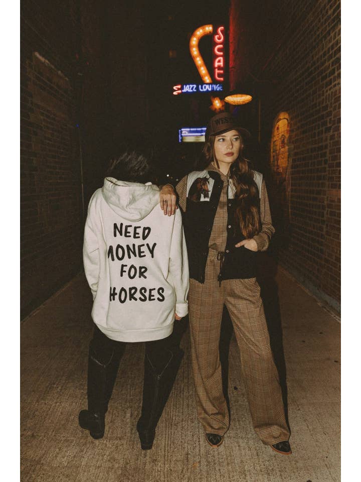 Rodeo Hippie - Wholesale Lounge Set - Women's - HORSE WITH NO NAME PLAID SWEAT SET (Pre-pack 2/2/2/1)8