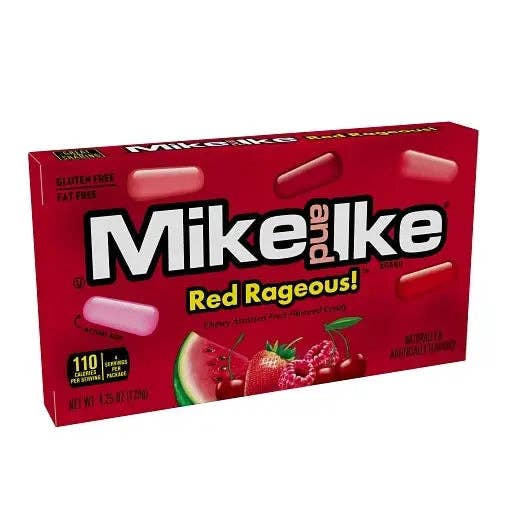 Echo Sales Canada - Vente Bonbons gélifiés - Mike et Ike Red Rageous 4,25 onces, 12 par caisse2