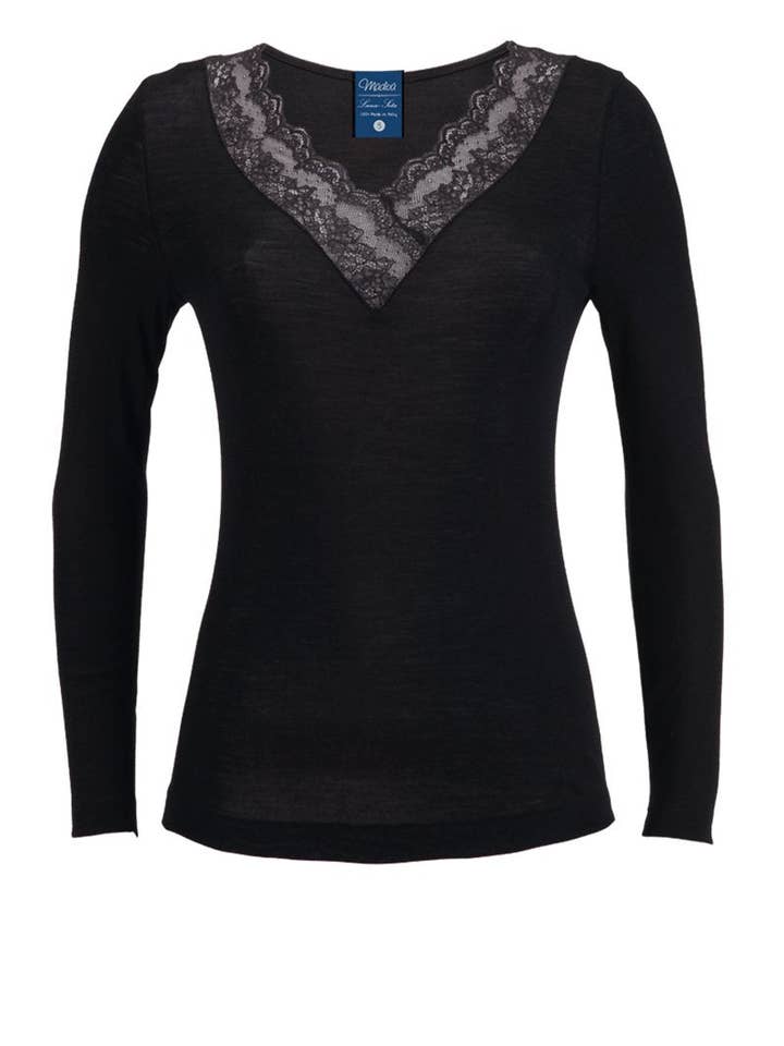 Arianna Long Sleeve - Wool and Silk for wholesale by Madiva