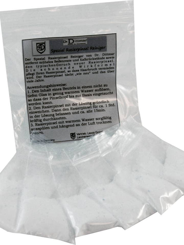 Dr. Dittmar Detergente Speciale per Pennelli da Barba per la vendita all'ingrosso da parte di Hans Baier Exklusive