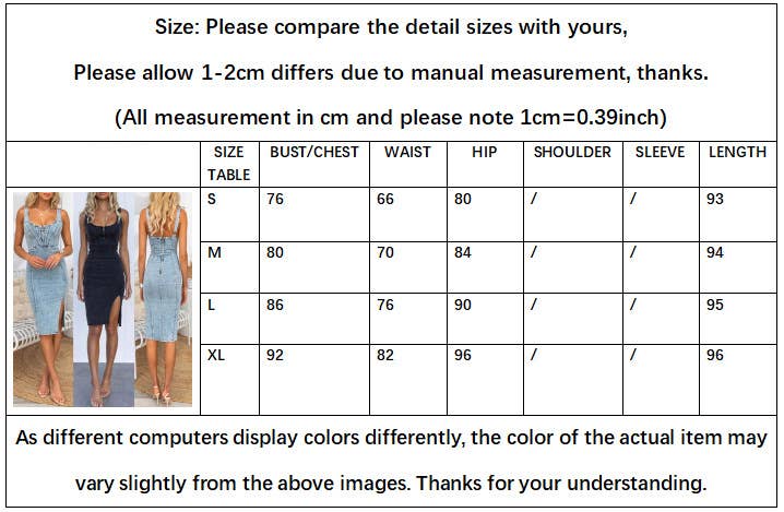 Hope & Sunshine - Wholesale Dress - Women's - U-Neck Halters Casual Denim Dresses7