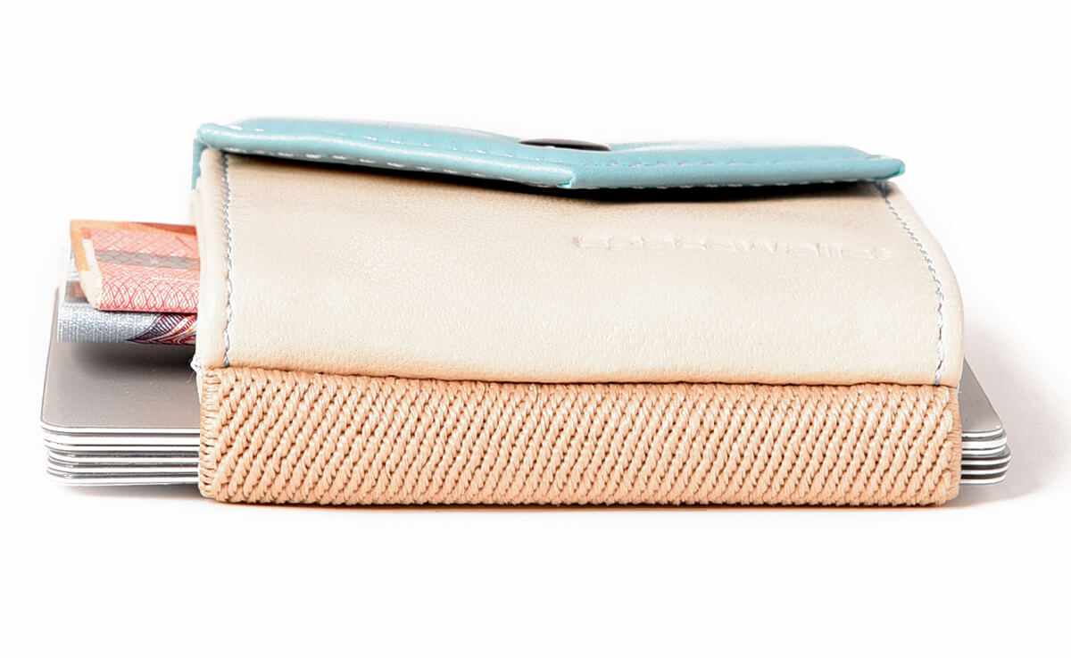 Space Products – Großhandel Brieftasche – Damen – Leder Mini Geldbörse mit Münzfach - duoton - Peak5