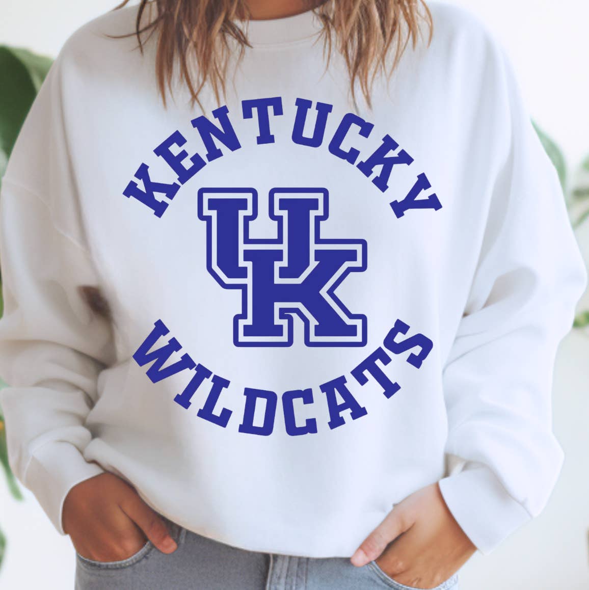 Kiki's Boutique – Engroshandel Grafisk Sweatshirt - Dame – UK Kentucky T-shirt eller sweatshirt