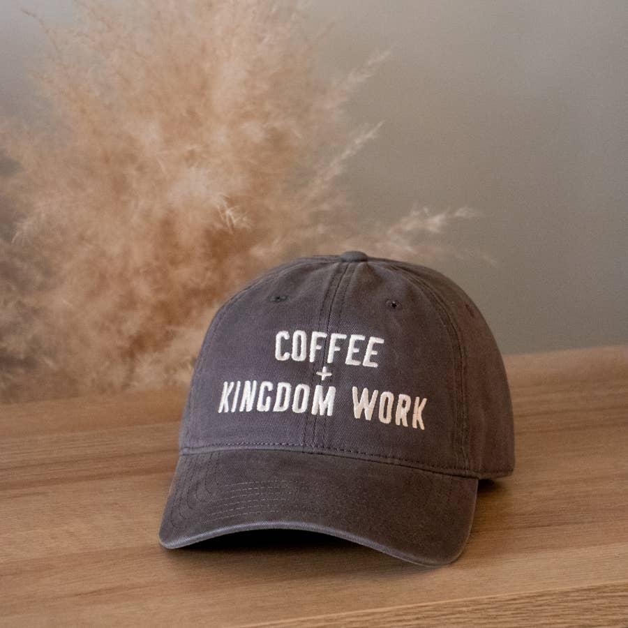 The Anastasia Co - Wholesale Baseball Cap - Unisex - Coffee + Kingdom Work™ Hat2