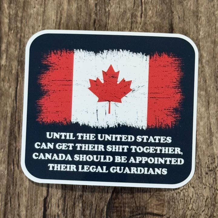 Kanada Vormundschaft & Flaggenaufkleber - Ellbogen hoch, niemals 51 für den Großhandel von S&Y Brand Paper co.