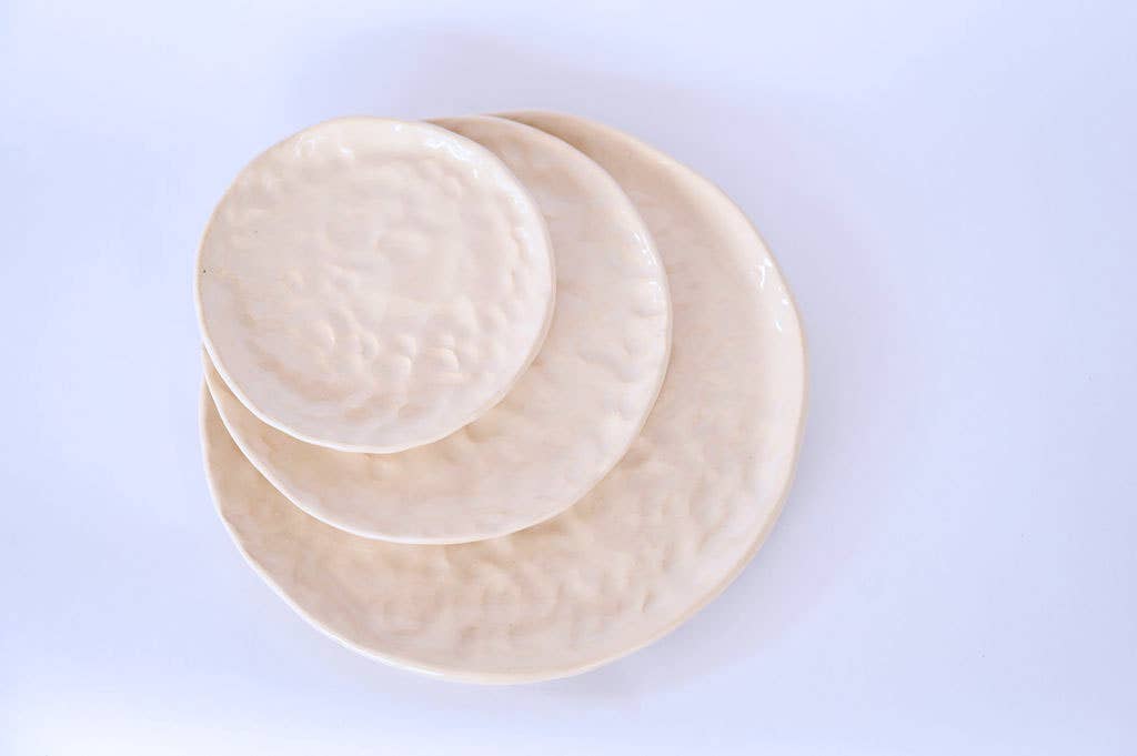 Semear - Wholesale Dinner Plate - Main Course, Ecru Fingers2