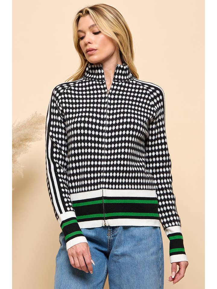 Cezele - Wholesale Knit Sweater - Women's - Zip Up Sweater