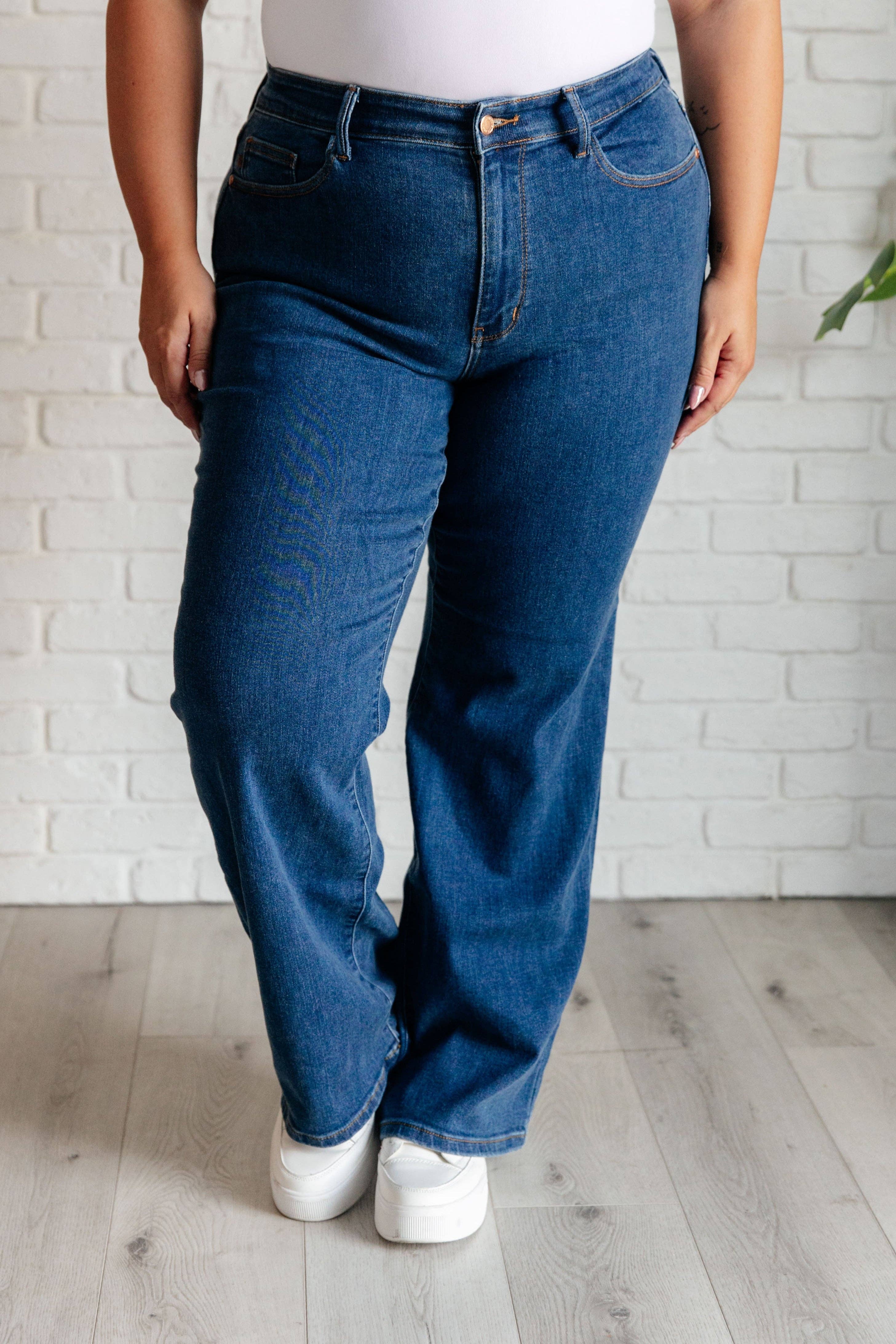 Avenue Wholesale - Wholesale Jeans - Women's - Judy Blue High Rise Vintage Wide Leg Jeans3