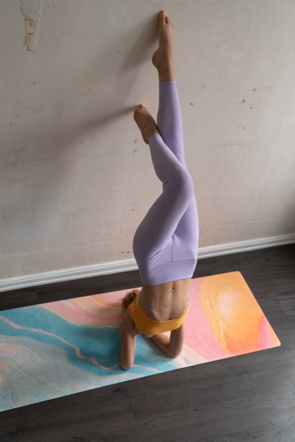 MALA Yoga – wholesale Yoga mat – Mala Hybrid Yoga Matte Mango Smoothie11