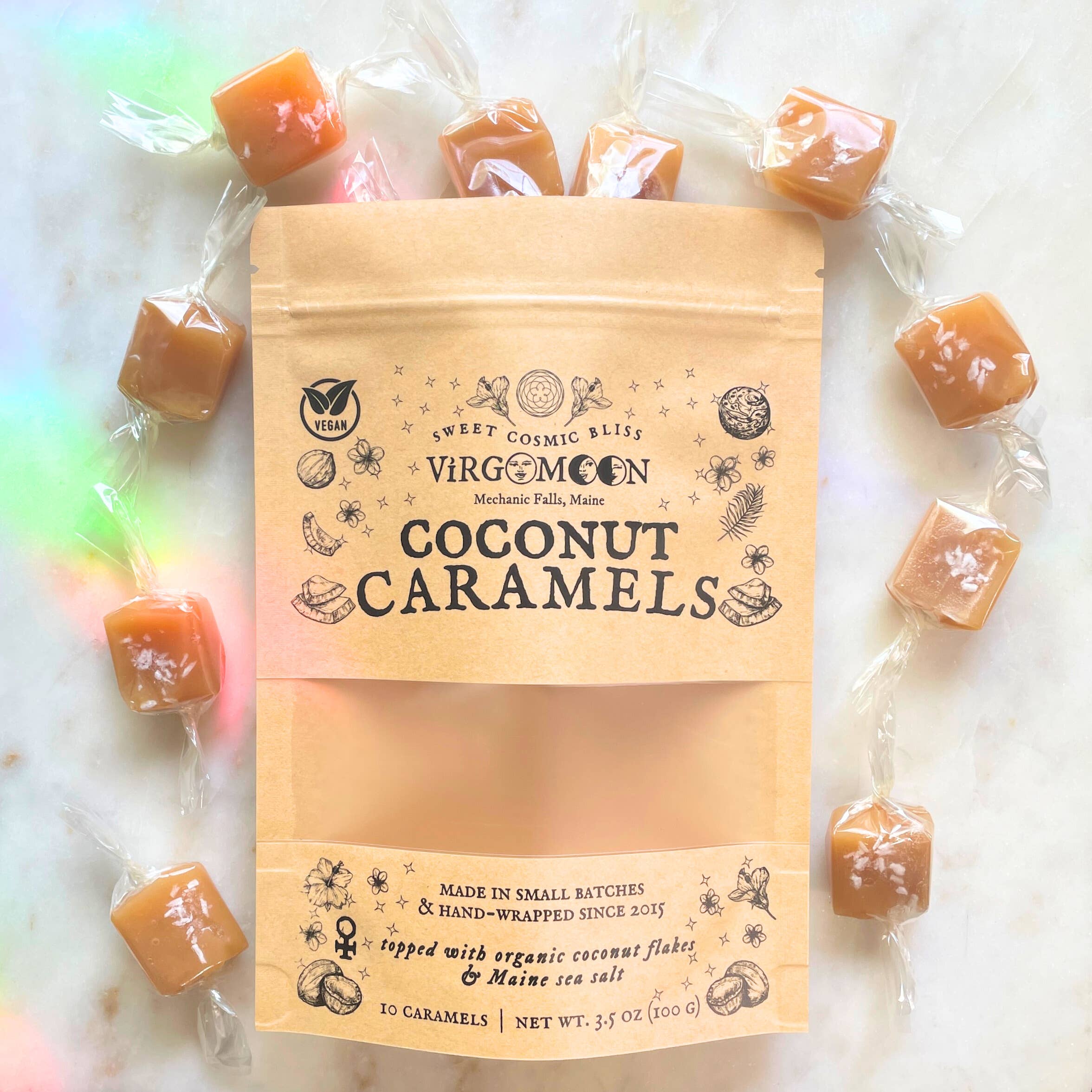 Virgo Moon - Wholesale Caramel - Coconut Caramels (Vegan & Organic)5