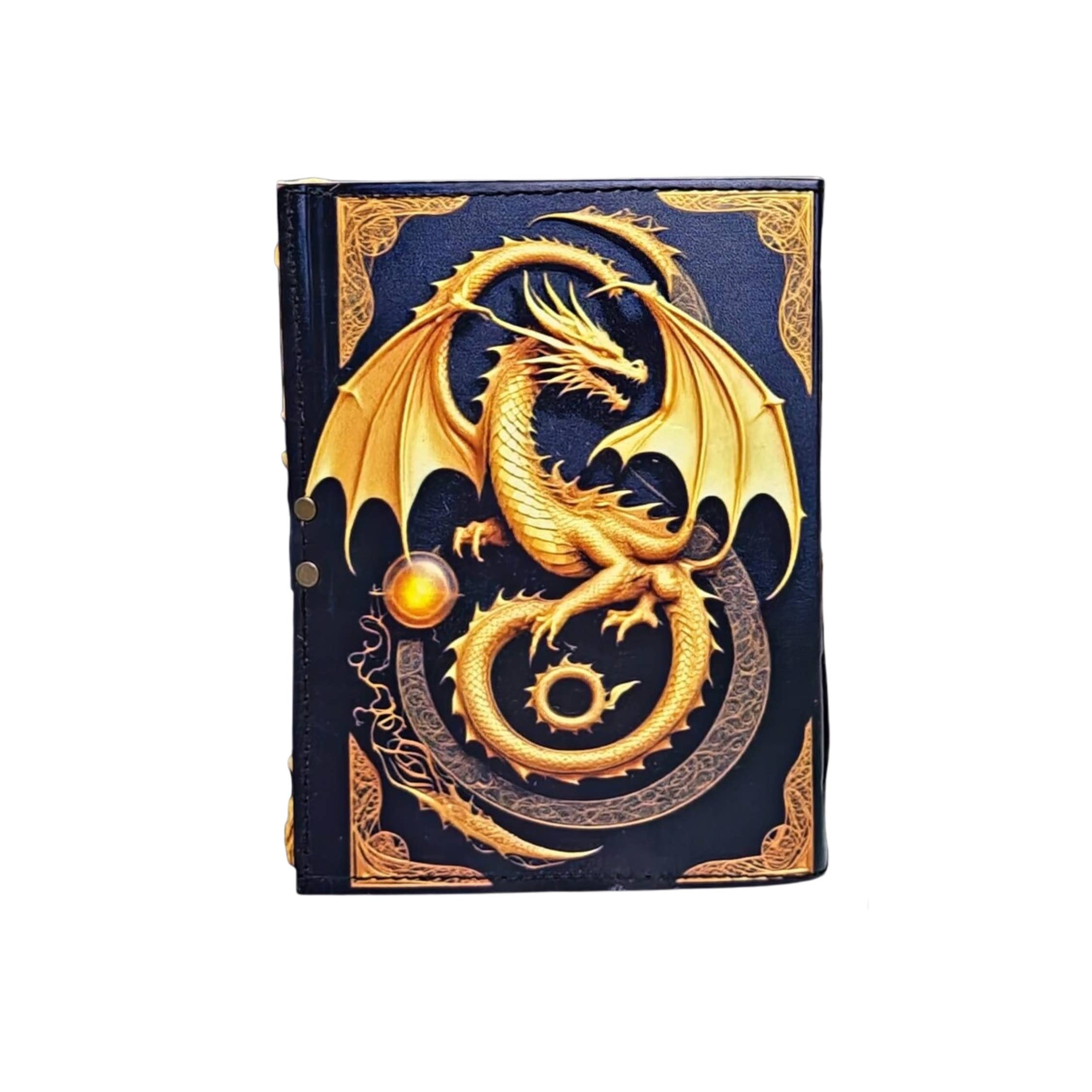 Billion Brothers - Wholesale Journal/Diary - Dragon Book of Shadows Leather Journal Grimoire Spellbook2