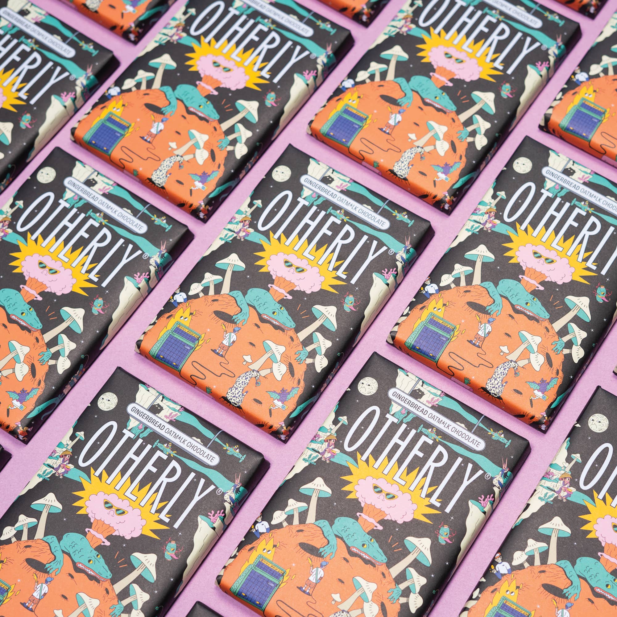 OTHERLY: OATM*LK CHOCOLATE [No duties when shipping to US!] - Wholesale Chocolate Bar - Gingerbread // 120G // Vegan // Creamy // OATM*LK CHOCOLATE2