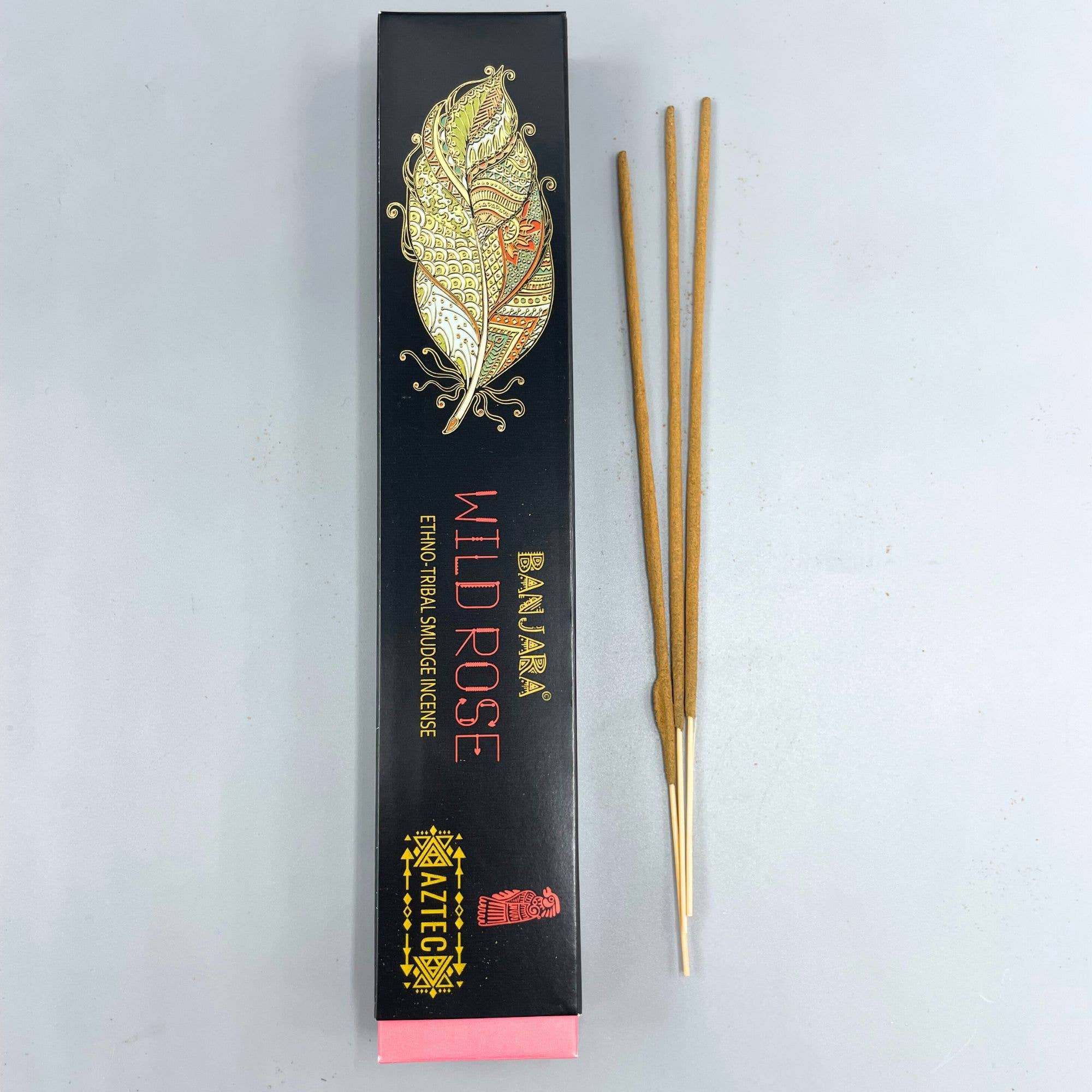 AW Artisan - Wholesale Incense - 12x Tribal Banjara Fumigation Incense - Wild Rose2