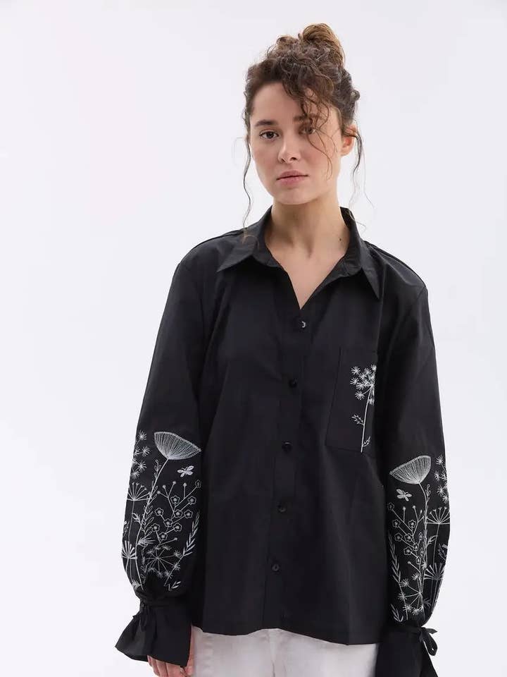 Blusa Boho Bordada Coloryt por atacado de Handmade Originals Ukraine