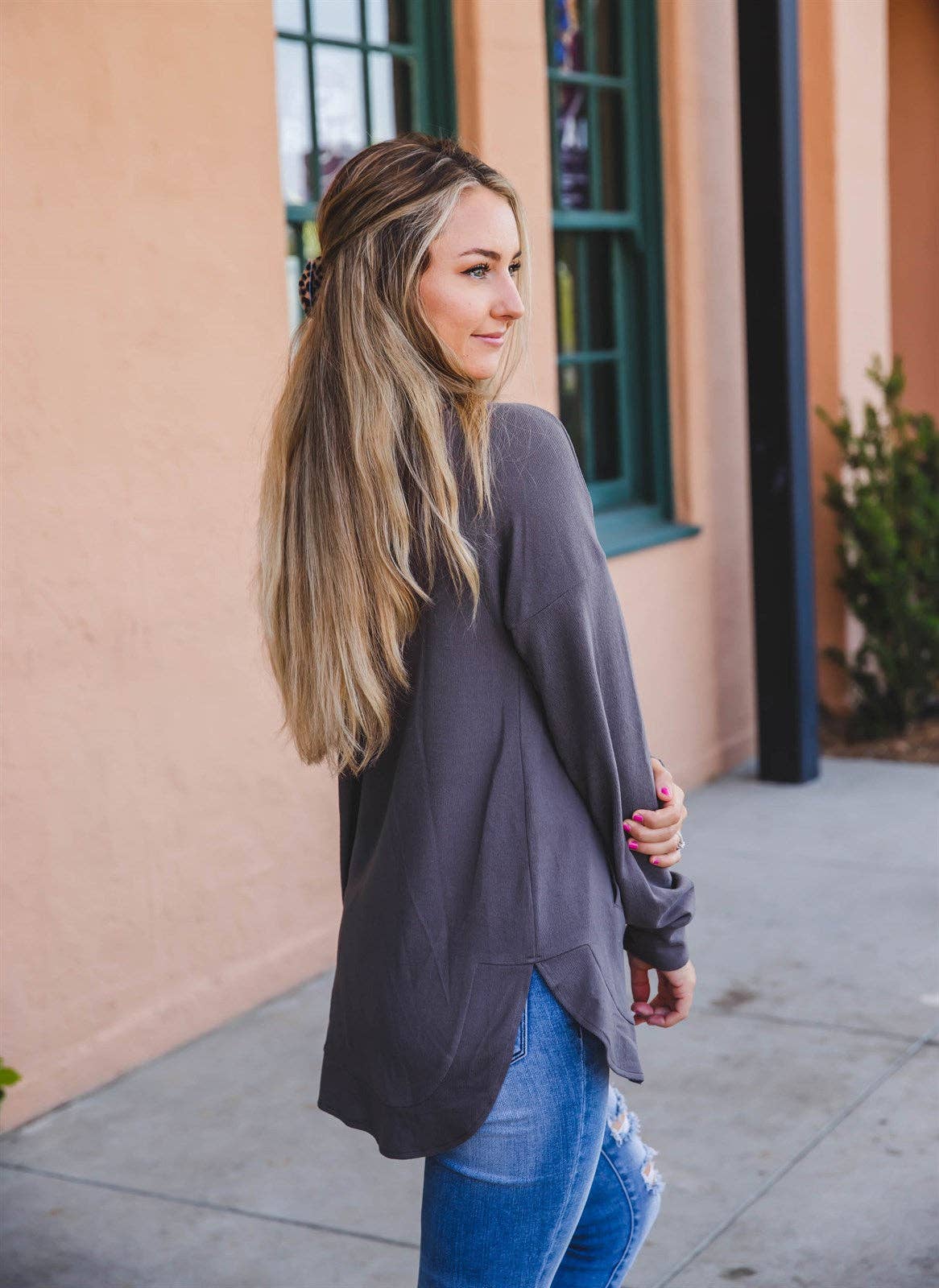 Tickled Teal - Wholesale Hoodie - Women's - Soft Pocket Hoodie1