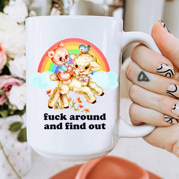 Ace the Pitmatian Co - Vendita all'ingrosso Tazza - Tazza da caffè F*ck Around And Find Out0