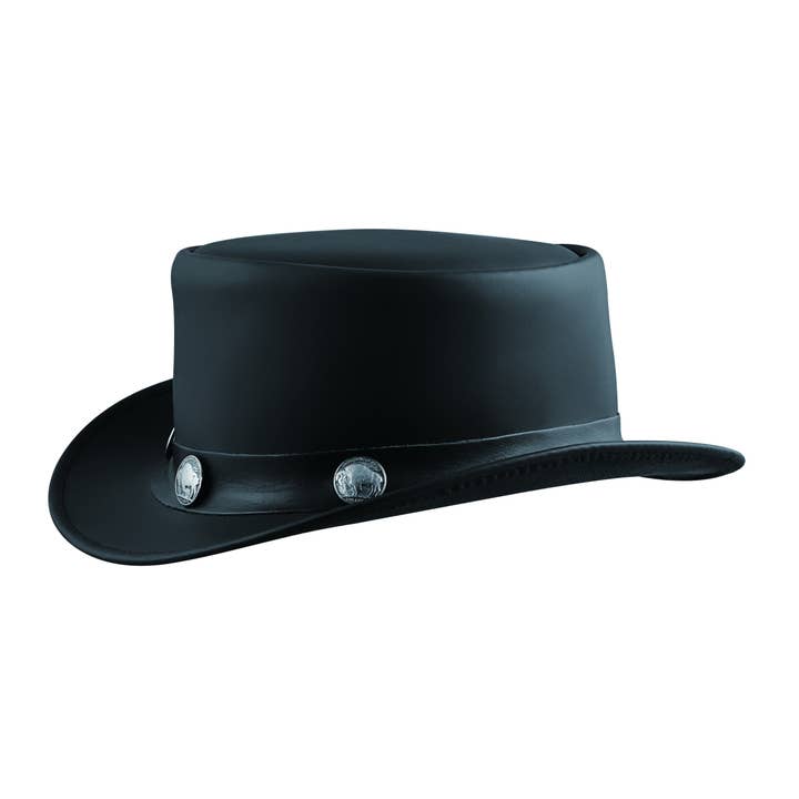 9229.00 - Chapéu superior em pele premium para homem por atacado de Unik International Inc