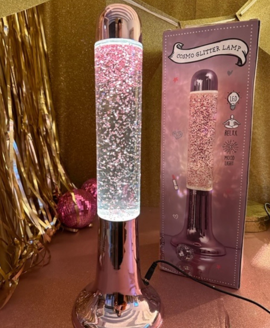 Les Vilaines Filles - Wholesale Accent/Desk Lamp - Cosmo Glitter Lava Lamp2