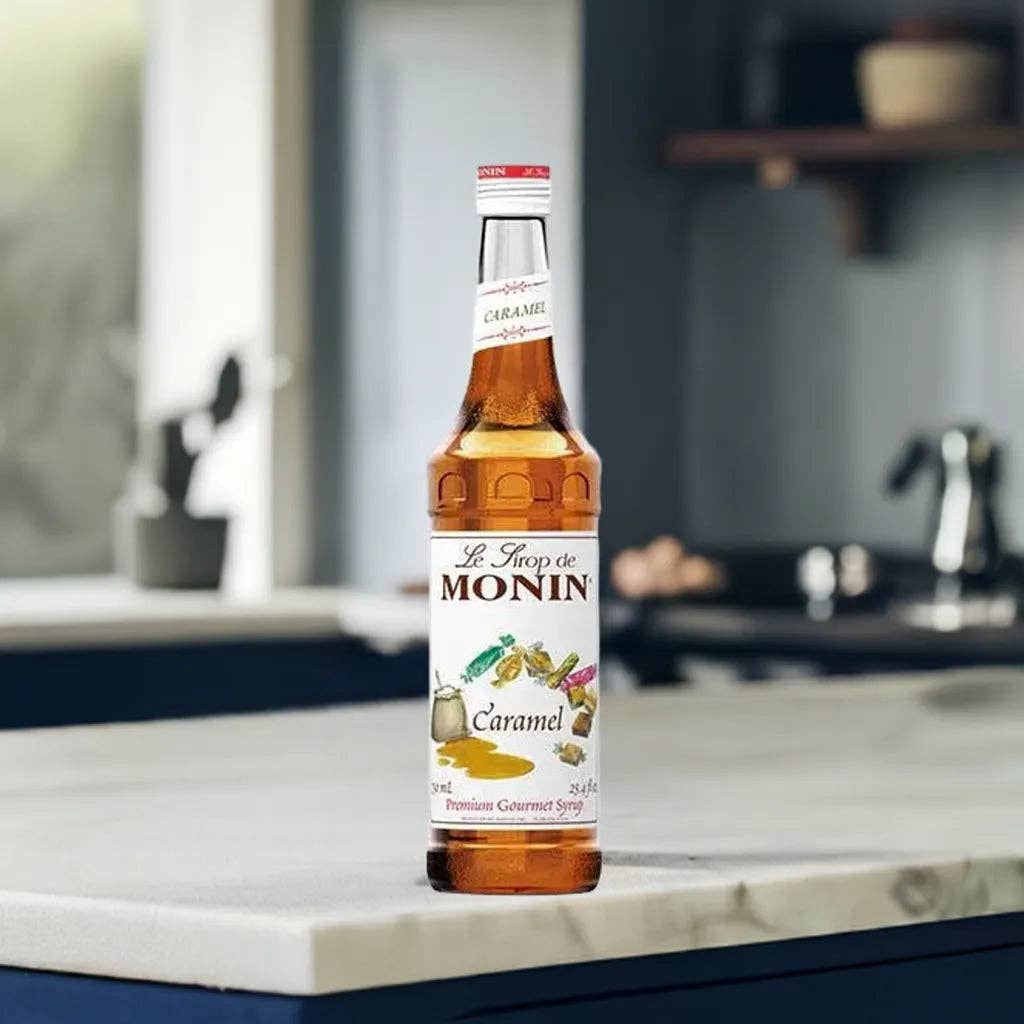 Trent Allen Gourmet Coffee - Wholesale Flavored Syrup - Monin Caramel Syrup ( CASE OF 12 )